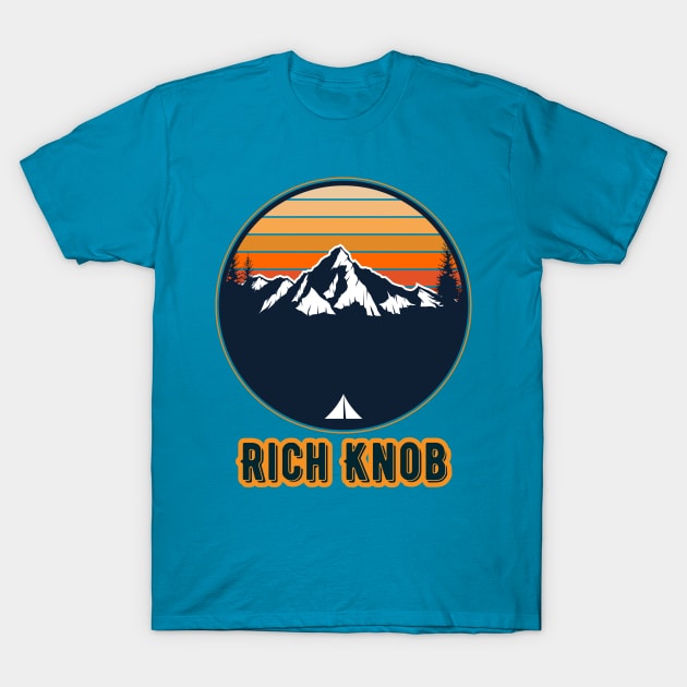 Rich Knob T-Shirt by Canada Cities